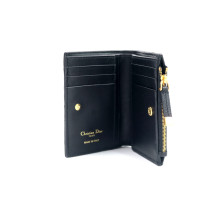 Dior Portafoglio Caro Dahlia Pelle Nera