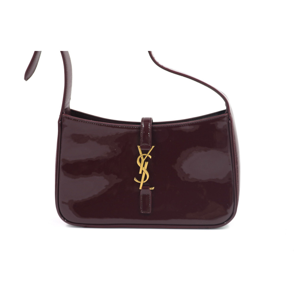 Saint Laurent Le 5 à 7 Vernis Bordeaux