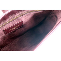 Saint Laurent Le 5 à 7 Vernis Bordeaux