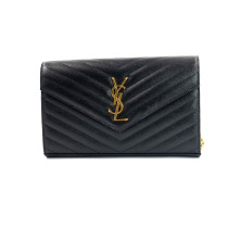 Saint Laurent Cassandra Pelle Nera
