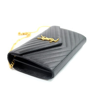 Saint Laurent Cassandra Pelle Nera