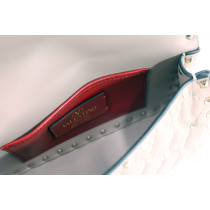 Valentino Spike Small Pelle Nude