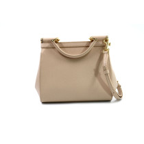 Dolce & Gabbana Sicily Small Pelle Beige
