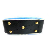 Gucci Pour Adidas Sacoche Cuir Bleu