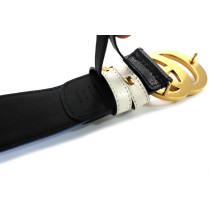 Gucci for Adidas Blue Leather Marmont Belt