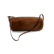Miu Miu Pouch Pelle Marrone