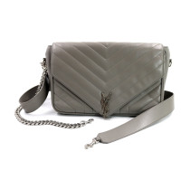 Saint Laurent College Vintage Pelle Grigia