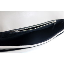 Saint Laurent College Vintage Pelle Grigia