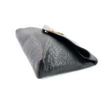 Saint Laurent Pochette Envelope Pelle Nera