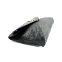 Saint Laurent Pochette Envelope Pelle Nera