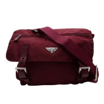 Prada Messenger Tessuto City Burgundy