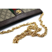 Gucci Sac à Épaule Ophidia Taille Moyenne GG Beige