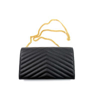 Saint Laurent Pochette Cassandre Pelle Nera