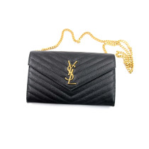 Saint Laurent Pochette Cassandre Pelle Nera