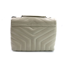 Saint Laurent Lou Lou Small Pelle Bianca