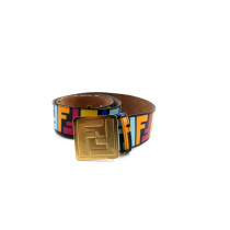 Fendi Cintura Pelle Multicolor