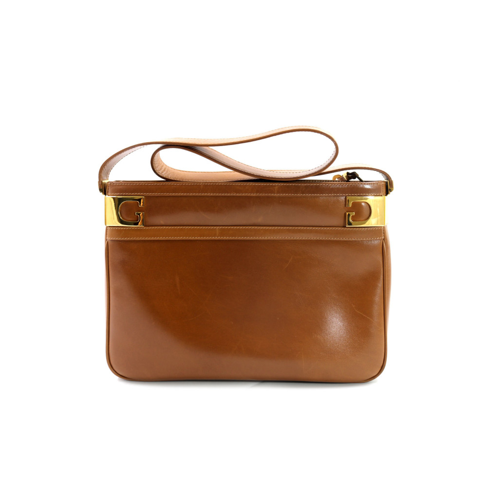 Gucci Shopping Vintage Pelle Marrone