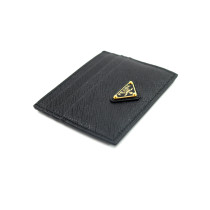 Prada Portacarte Pelle Saffiano Nero