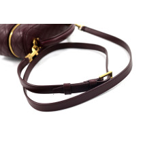 Saint Laurent Vanity Pelle Bordeaux