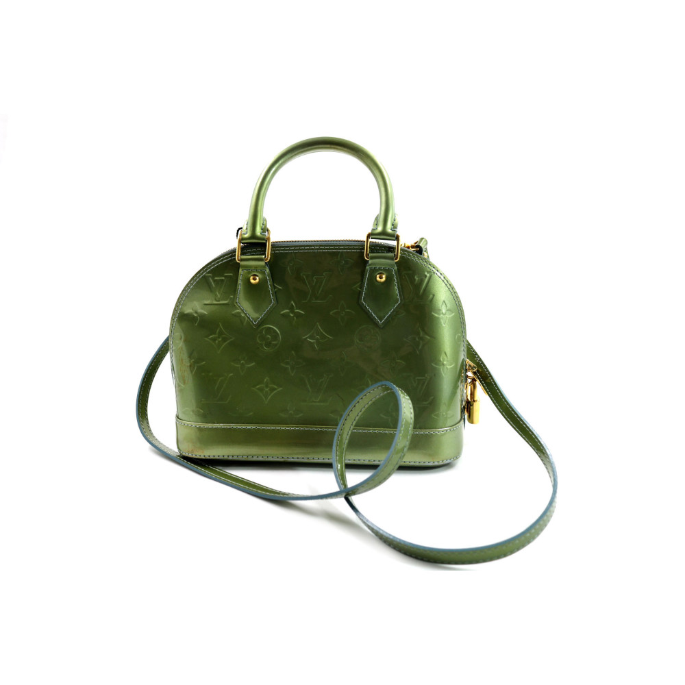 Louis Vuitton Alma BB Vernis Verde
