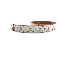 Louis Vuitton per Takashi Murakami Cintura Multicolor Bianca