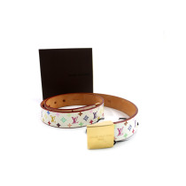 Louis Vuitton per Takashi Murakami Cintura Multicolor Bianca