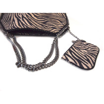 Stella McCarteney Falabella Due Catene Zebrata