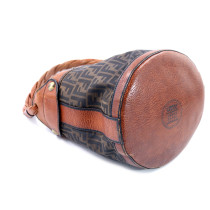 Fendi Secchiello Zucca Marrone