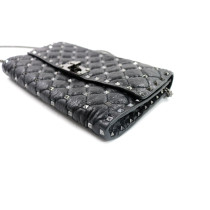 Valentino Spike Tracolla Pelle Nera