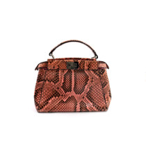 Fendi Peekaboo Pitone Rosa