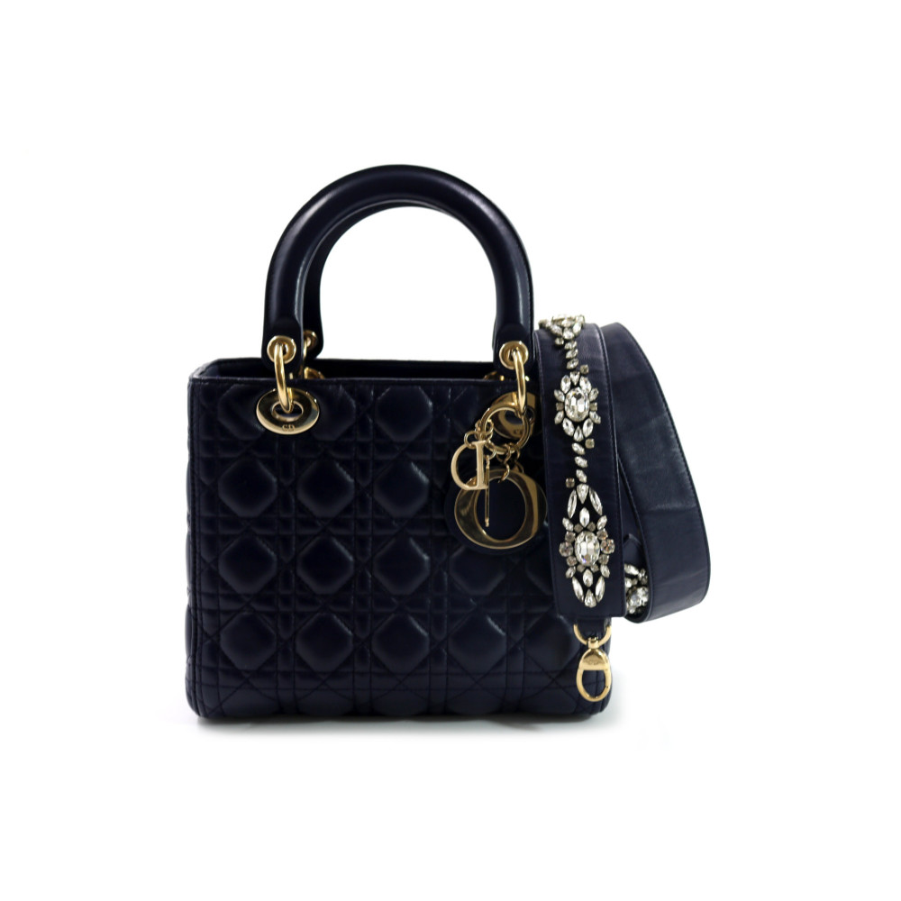 Dior Lady Pelle Blu