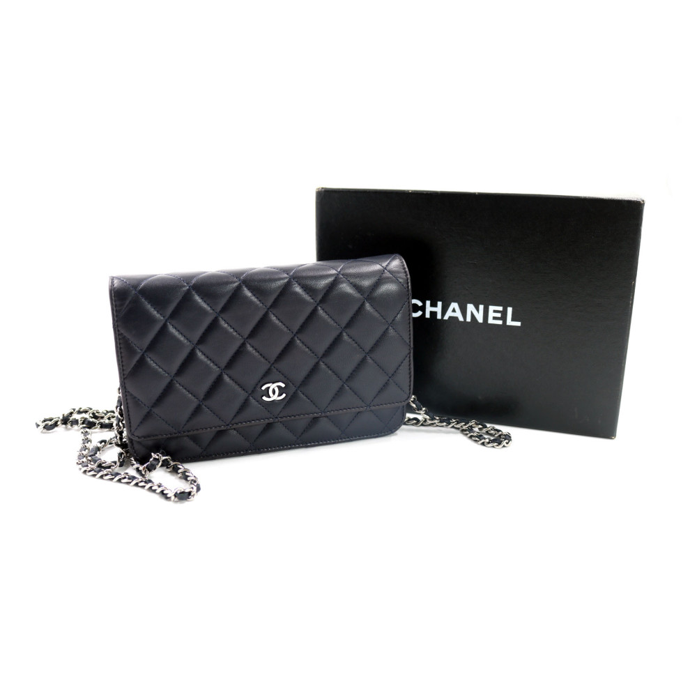 Chanel Woc Pelle Blu
