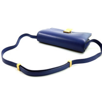 Celine Tracolla Pelle Blu