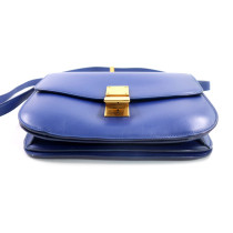 Celine Tracolla Pelle Blu