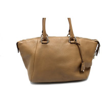 Prada Shopping Pelle Beige