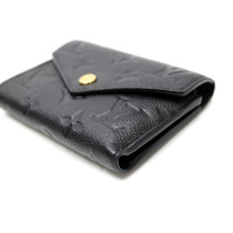 Louis Vuitton Portafoglio Victorine Pelle Nera