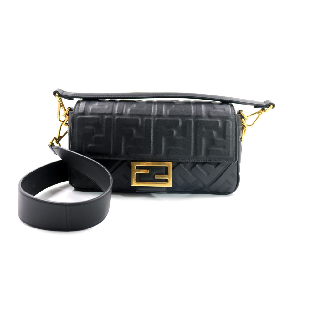 Fendi Baguette Pelle Nera