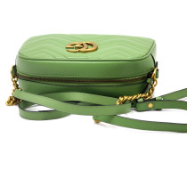 Gucci Camera Bag Cuir Vert