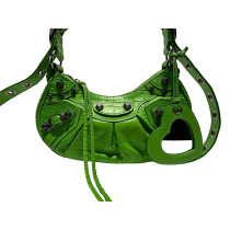 Balenciaga Cagole Pelle Verde