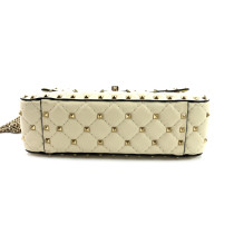 Valentino Spike Media Pelle Light Ivory