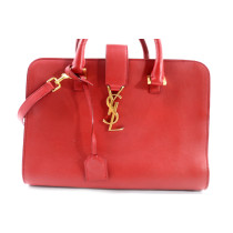 Saint Laurent Cabas Pelle Rossa