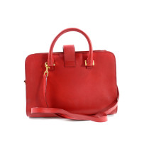 Saint Laurent Cabas Pelle Rossa