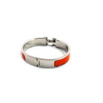 Hermès Bracciale Click H PM Acciaio Arancio