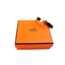Hermès Bracciale Click H Acciaio Nero