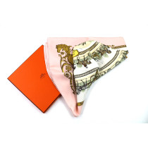 Hermes Foulard Seta Rosa