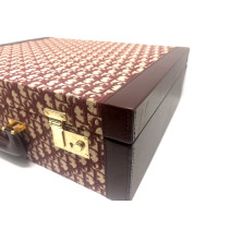 Dior Koffer Jacquard Oblique Bordeaux