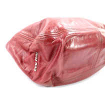 Miu Miu Shopping Pelle di Vitello Bordeaux