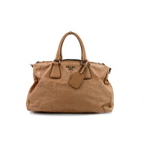 Prada Shopping Pelle Beige