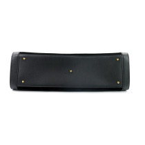 Gucci Shopping Bamboo Tote Pelle Scamosciata Nera