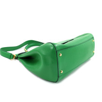 Dolce & Gabbana Sicily Large Green Leather